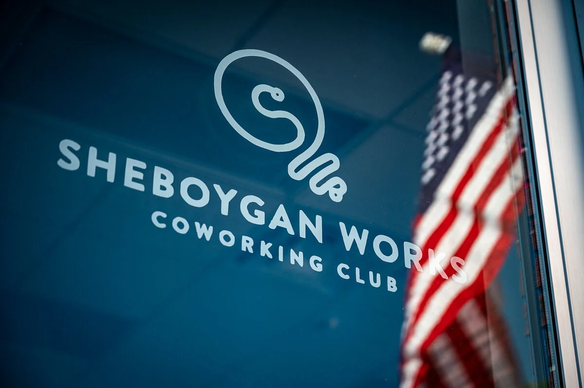 Inside Sheboygan Works coworking space